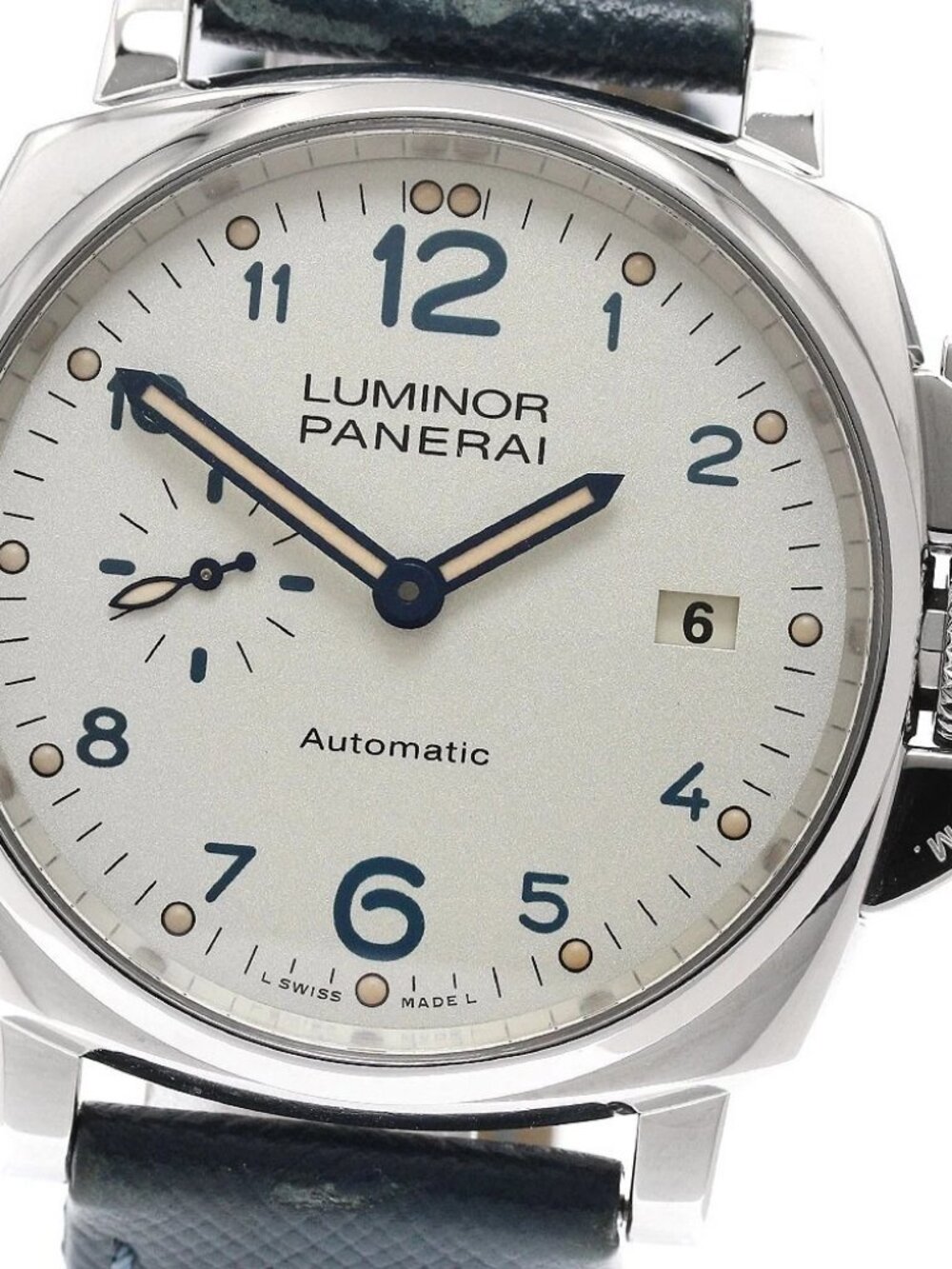 PANERAI Luminor Due 3 Days Achaio PAM00906 Silver Dial Automatic Men's _956103